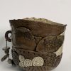 Dragonfly Clay Creations, Pottery Studio, Cornwall, Ontario, Pottery Stoneware, Planter, Layered Clay