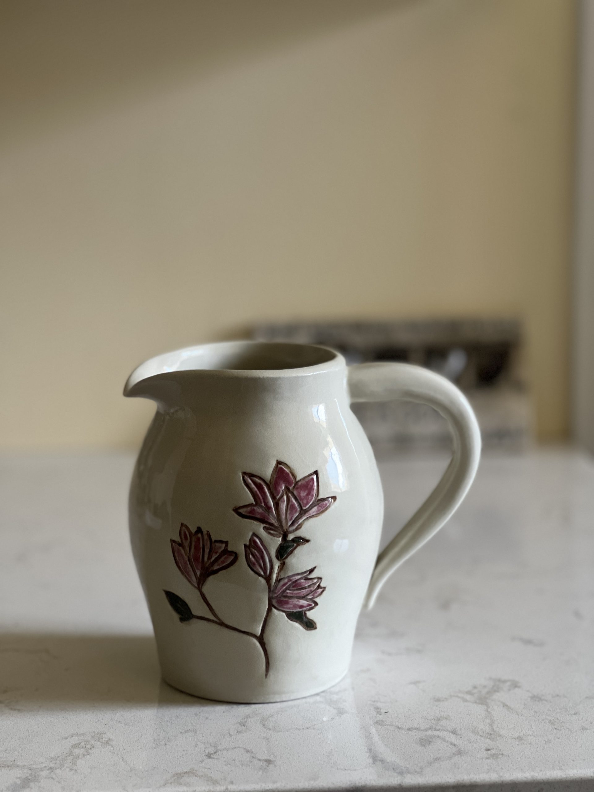 Dragonfly Clay Creations, Pottery Studio, Cornwall, Ontario, Pottery Stoneware, Pitcher