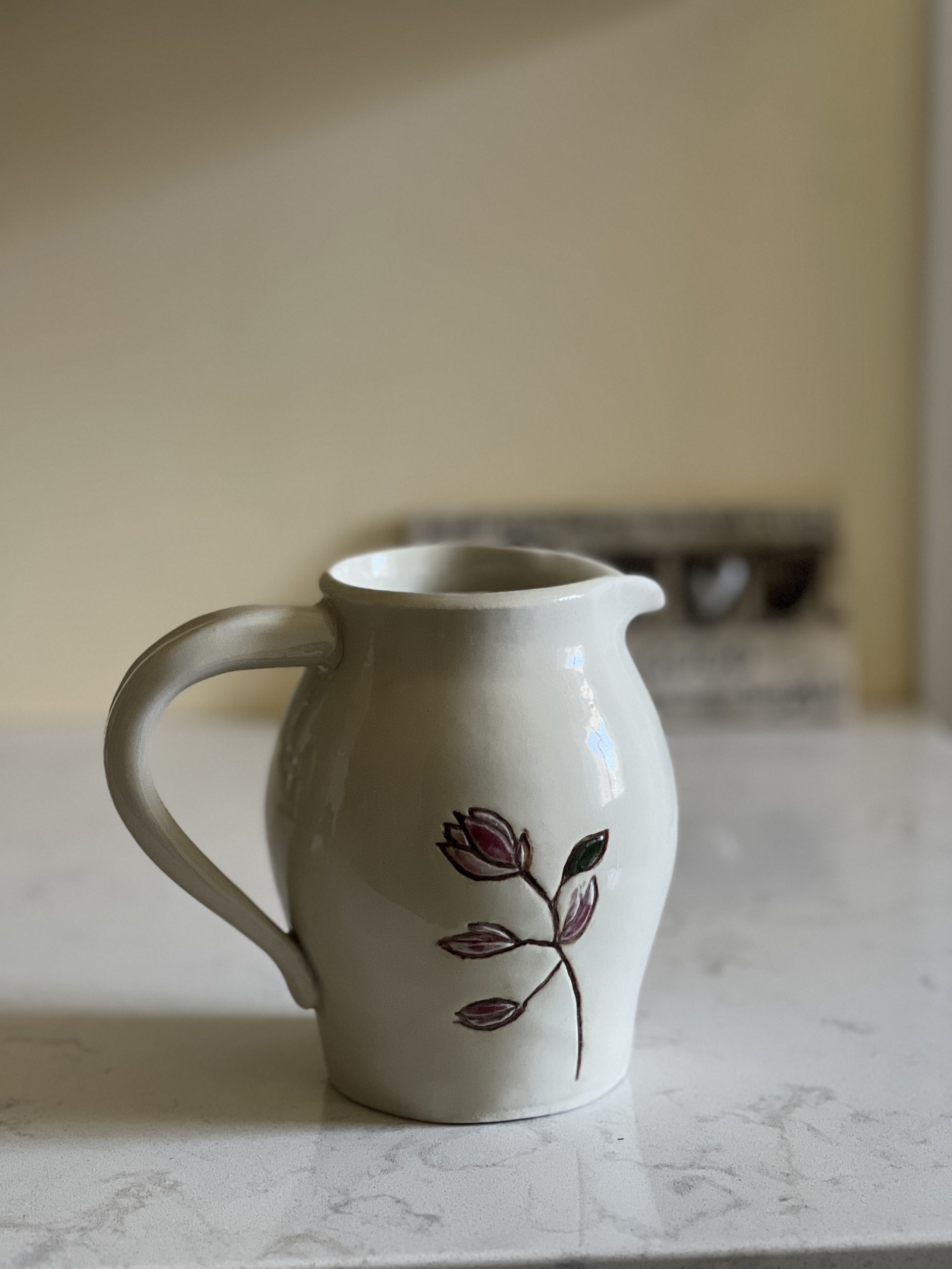 Dragonfly Clay Creations, Pottery Studio, Cornwall, Ontario, Pottery Stoneware, Pitcher