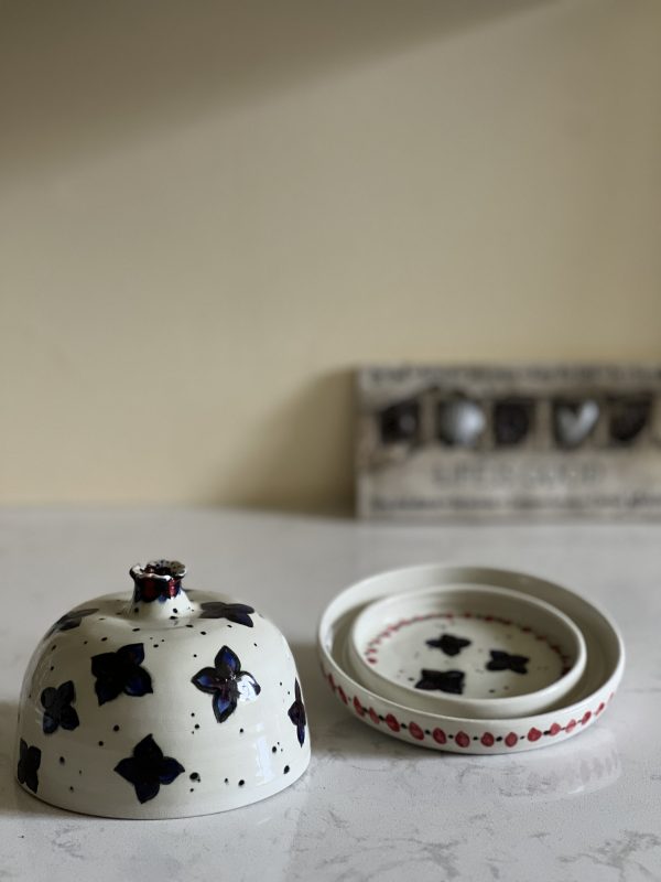 Dragonfly Clay Creations, Pottery Studio, Cornwall, Ontario, Pottery Stoneware, Butter Dish