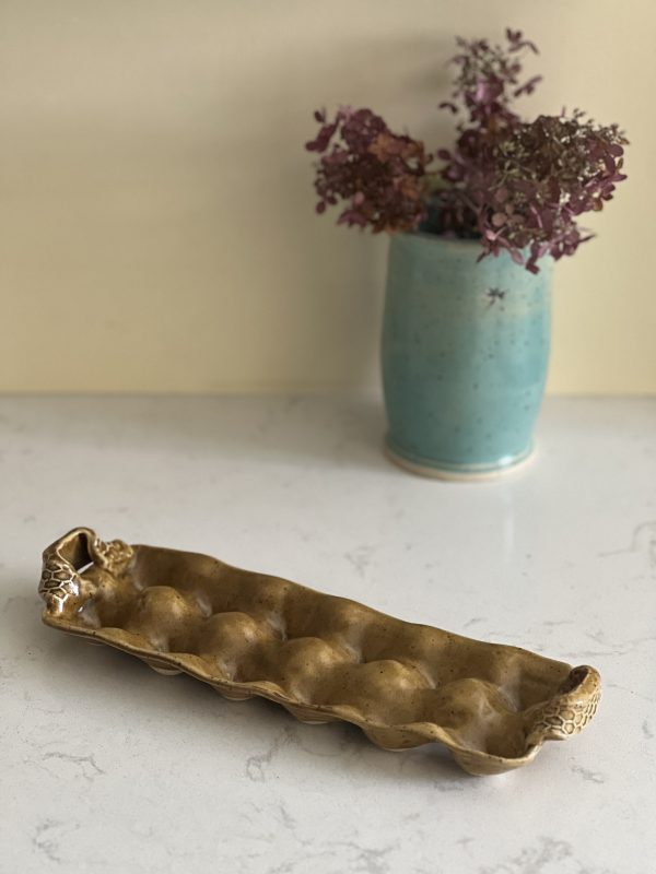 Dragonfly Clay Creations, Pottery Studio, Cornwall, Ontario, Pottery Stoneware, Egg Tray, Deviled Eggs