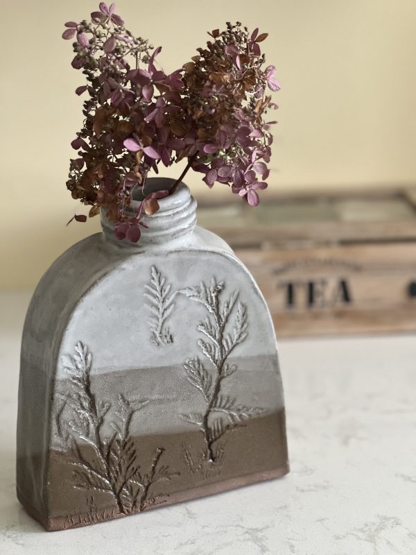 Dragonfly Clay Creations, Pottery Studio, Cornwall, Ontario, Canada, Bernadette Lapierre, Vase and Planters