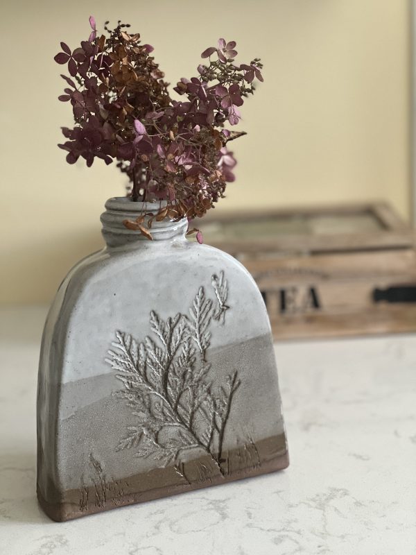 Dragonfly Clay Creations, Pottery Studio, Cornwall, Ontario, Canada, Bernadette Lapierre, Vase and Planters
