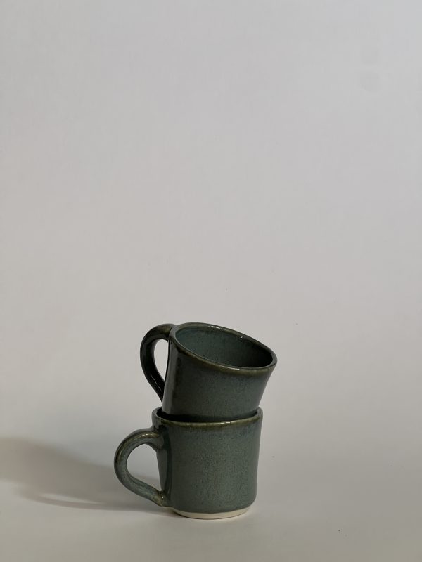 Dragonfly Clay Creations, Pottery Studio, Cornwall, Ontario, Pottery Stoneware, Ceramic Espresso Mug