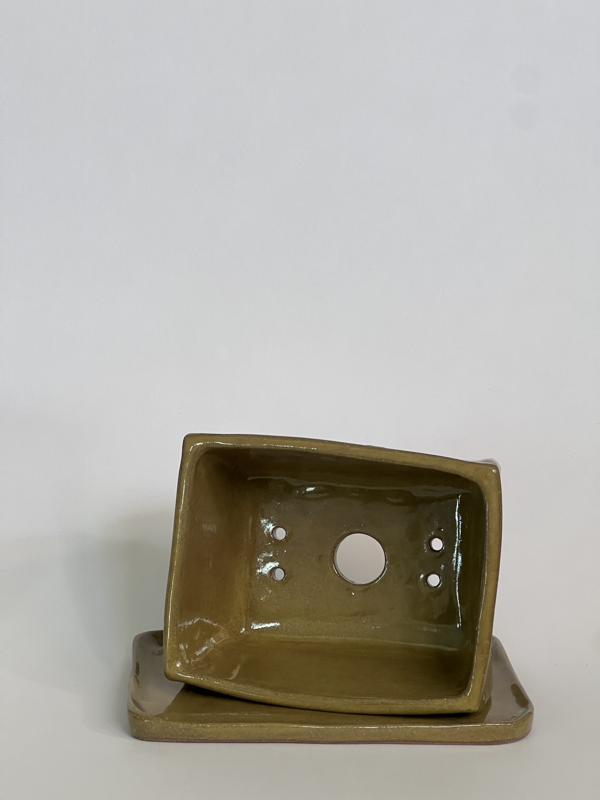 Dragonfly Clay Creations, Pottery Studio, Cornwall, Ontario, Pottery Stoneware, Bonsai Pot