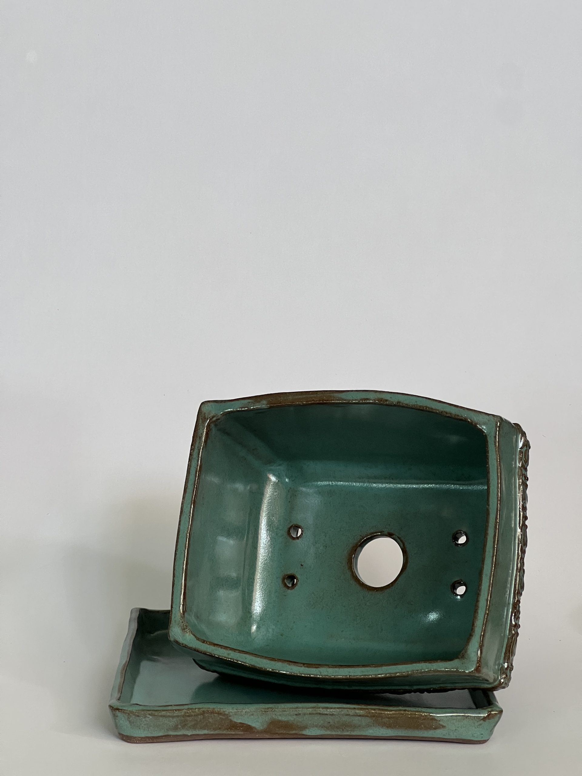 Dragonfly Clay Creations, Pottery Studio, Cornwall, Ontario, Pottery Stoneware, Bonsai Pot