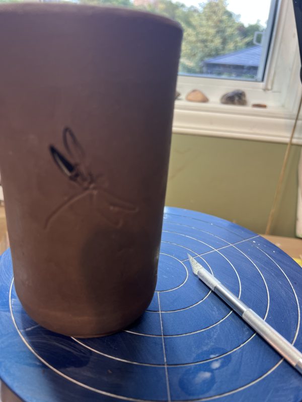 Pottery Workshop, Cornwall, Cline Gallery, Luminaire, August 2025, Dragonfly Clay Creations, Pottery Studio