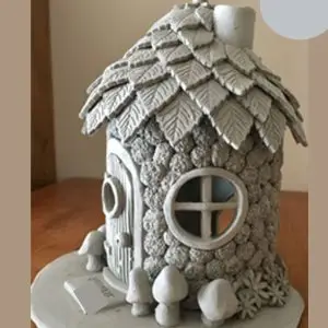 Pottery Workshop, Cornwall Ontario, Dragonfly Clay Creations, Bernadette Lapierre, Cline House Gallery, Fairy House